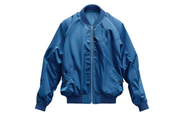 Navy Blue Athletic Blazer isolated on transparent Background