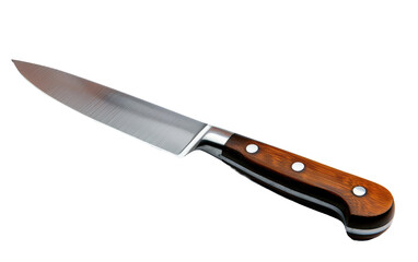 Knife of the Brown Hue isolated on transparent Background