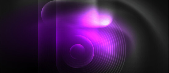 Glowing light neon shiny background. Vector Illustration For Wallpaper, Banner, Background, Card, Book Illustration, landing page