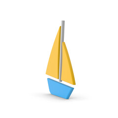 Symbol Boat Colored