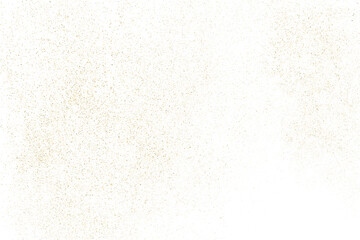 Gold Vector Texture Pattern on White Background. Old paper surface. Light Golden Confetti. Yellow Illustration Backdrop. Design Element. EPS 10.	
