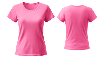 Pink t shirt isolated on transparent background Remove png, Clipping Path, pen tool