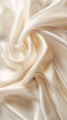 Smooth elegant golden silk.