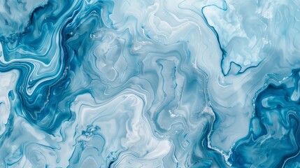 Marble ink colorful. Blue marble pattern texture abstract background. can be used for background or wallpaper