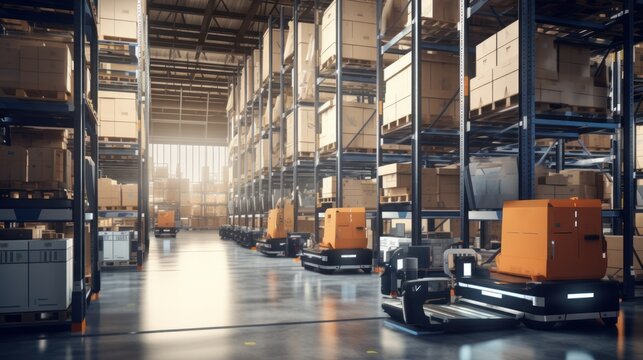 Automated Inventory and Access Systems These systems help in automatically managing and checking products in the warehouse. Reduce delivery time and errors in the process.