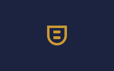 letter b with shield logo icon design vector design template inspiration © Dar Wan 