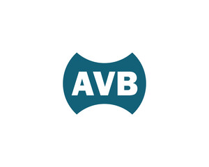 AVB logo design vector template