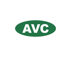 AVC logo design vector template