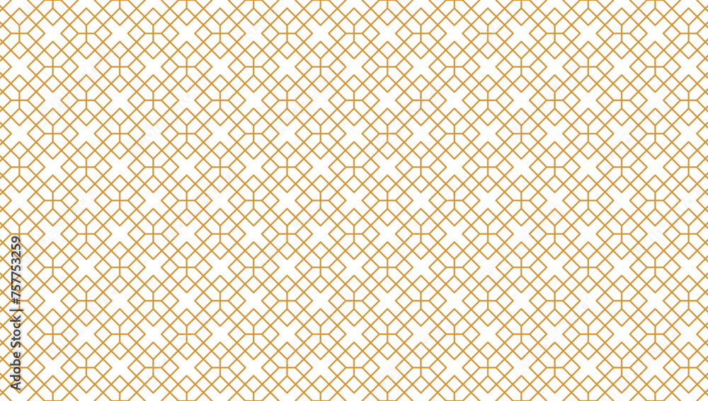 Wall mural background chinese new year. geometric pattern. seamless pattern with lines. vector eps10