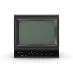 Vintage Black And White Video Monitor