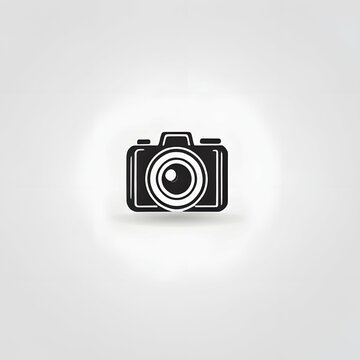 camera on a white background