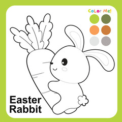 Coloring worksheet page. Educational printable coloring worksheet. Vector illustration.