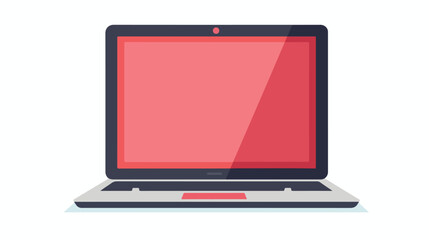 laptop icon vector illustration .. flat vector 