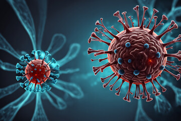 background covid 19 corona virus - obrazy, fototapety, plakaty
