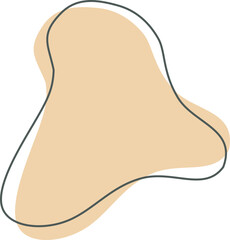 Obraz premium Abstract shape illustration