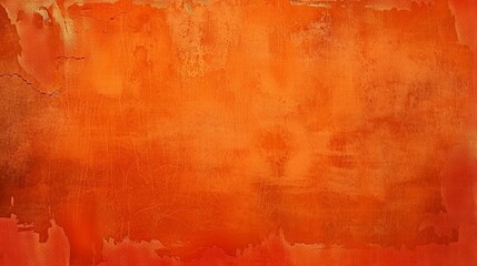 Textured Weathered Old Orange Parchment Background