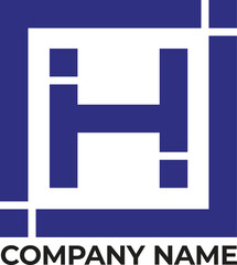 Fototapeta premium H Letter