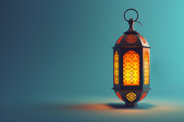 Ramadan Lantern, Ramadan Kareem, Mubarak, Muslim celebration of Ramadan festival , Flat design 3d style