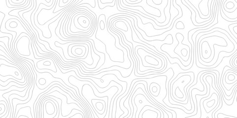 The stylized height of the topographic map contour in lines and contours isolated on transparent. Black and white lines seamless Topographic map patterns, topography line map. Vintage outdoors style.