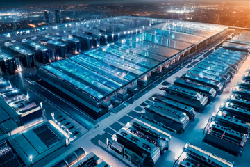 Fototapeta premium optic cables