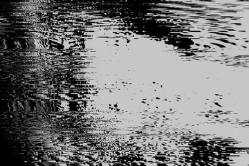 Fotobehang Abstract distorted black white motion glitch overlay effect distress texture. Monochrome interlaced digital background. Futuristic striped glitched grunge, retro 90s, lo-fi brutal cyberpunk design © Aleksandra Konoplya