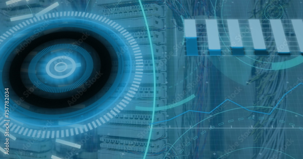 Poster image of text with globe and network of connections