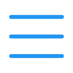 Obraz premium menu flat icon