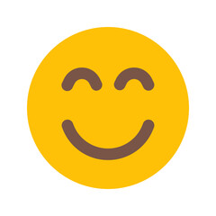 smile flat icon
