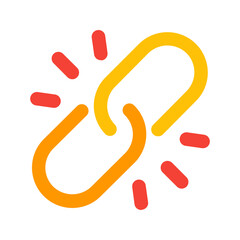 unlink flat icon