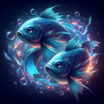 Pisces, fishes, zodiac