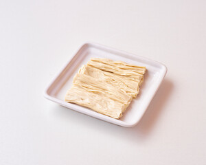 food menu in shabu restaurant dish