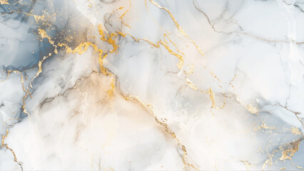 natural bluish marble texture with cast gold, vector, background, liquid abstract marble painting background print with gold glitter splatter texture. 