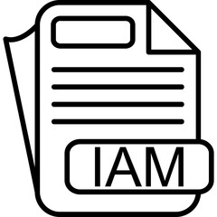 IAM File Format Icon