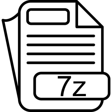 7z File Format Icon