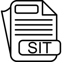 SIT File Format Icon