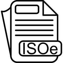 ISOe File Format Icon
