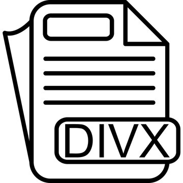 DIVX File Format Icon