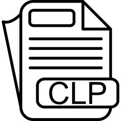 CLP File Format Icon