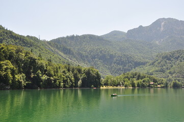 Der Kochelsee in Bayern