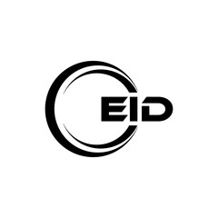 EID Letter Logo Design, Inspiration for a Unique Identity. Modern Elegance and Creative Design. Watermark Your Success with the Striking this Logo.