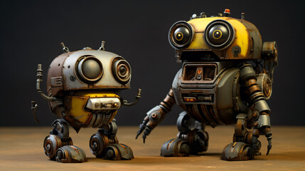 Sentient robot companions robots