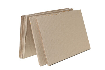 PNG, Cardboard, recycle concept, isolated on white background