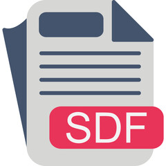 SDF File Format Icon