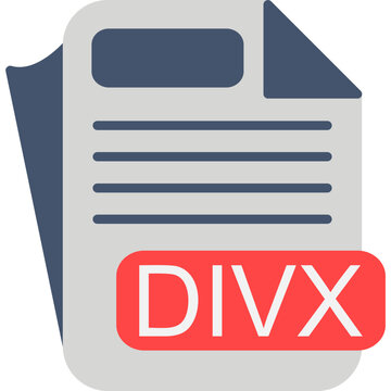 DIVX File Format Icon