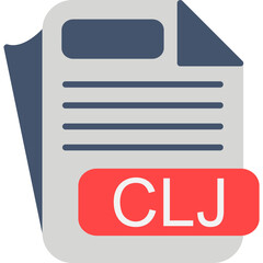 CLJ File Format Icon