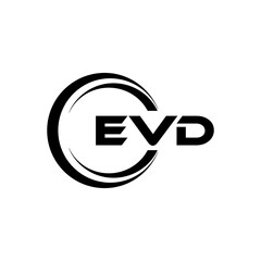 EVD Letter Logo Design, Inspiration for a Unique Identity. Modern Elegance and Creative Design. Watermark Your Success with the Striking this Logo.