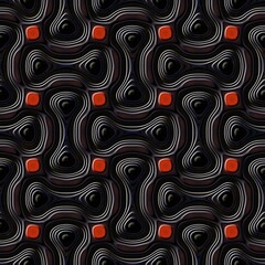 Abstract Seamless pattern. 3D Embossed background. 8K high resolution.
