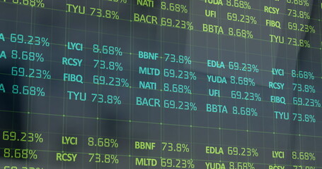 Image of financial data processing