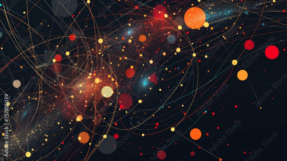 Poster abstract background. futuristic technology style. elegant background for business tech presentations