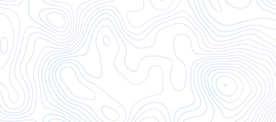 Fototapeta na wymiar Topographic map background geographic line map pattern .panorama view gradient wave curve lines .geographic mountain relief abstract grid .the concept map of a conditional geography map .
